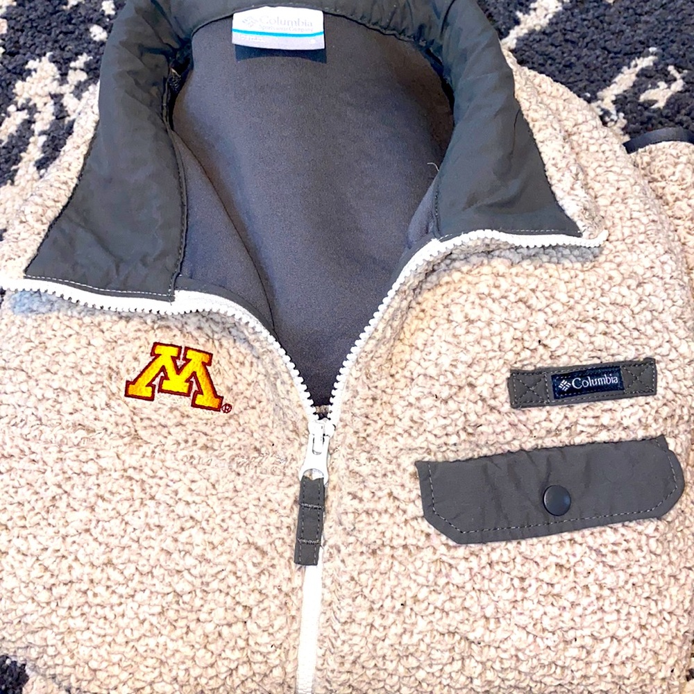 Columbia | U of M gophers fleece Sherpa jacket